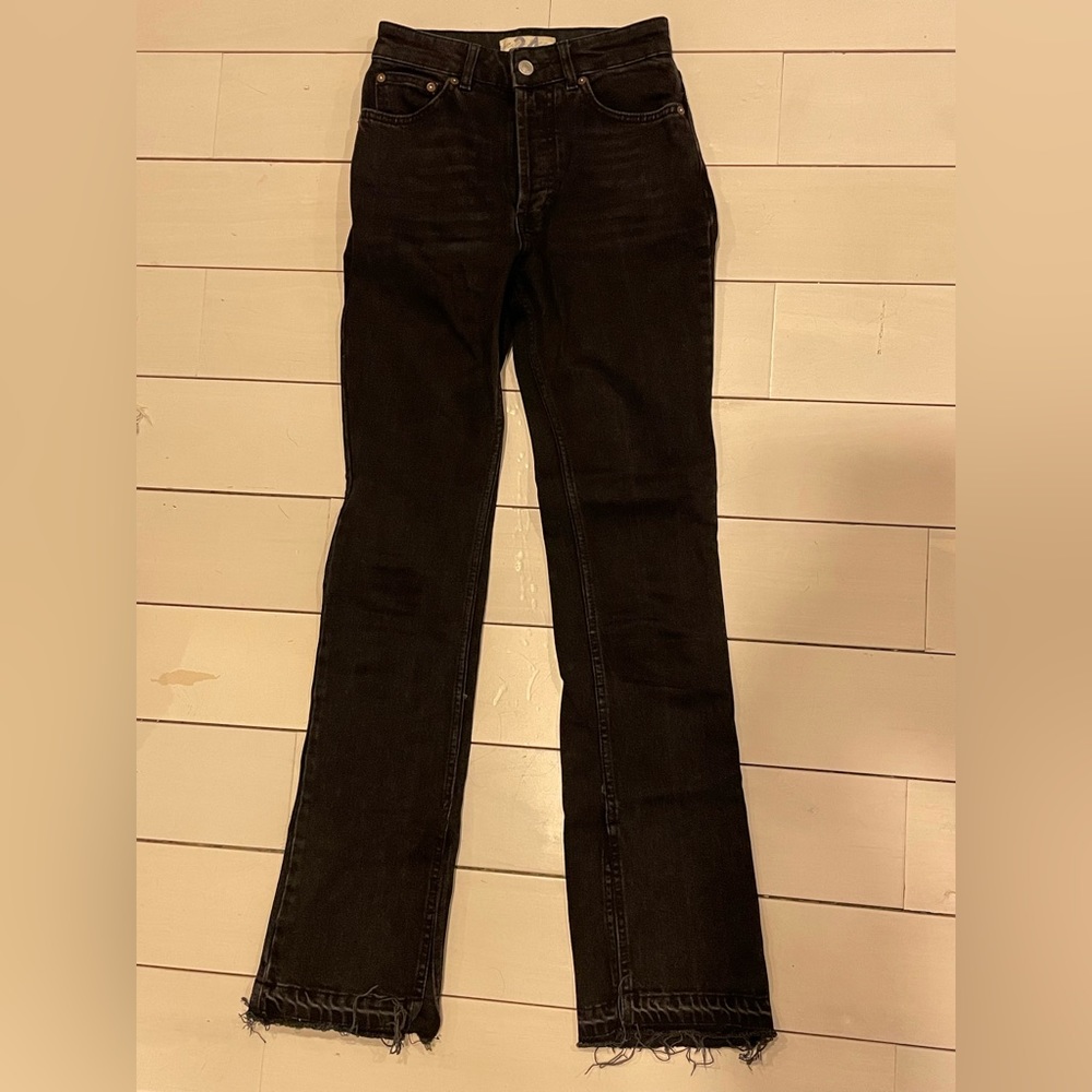Free People dark wash bootcut jeans